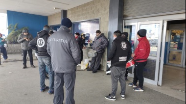Reclamo a Securitas se hizo sentir en los supermercados de la provincia