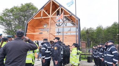 Inauguran el destacamento policial en Puerto Almanza