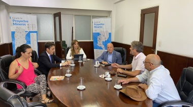 Royón recibió a la flamante Cámara de la Turba de Tierra del Fuego