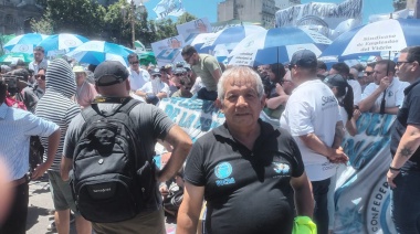 Julio Ramírez participó del acto central de la CGT