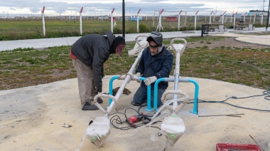 El Municipio de Río Grande trabaja en la puesta a punto de más de 40 plazas de la ciudad