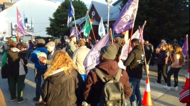 Esta tarde hubo manifestaciones en Río Grande y Ushuaia