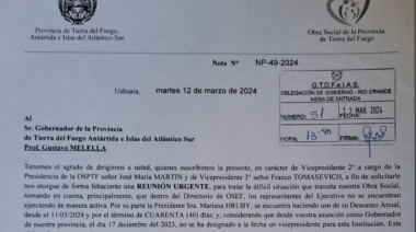 Advierten sobre “un escenario preocupante” en la OSEF