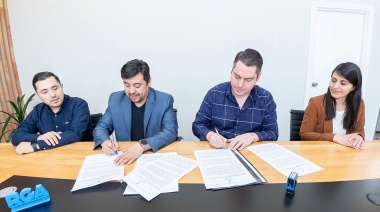 Martín Pérez y Daniel Harrington firman importante convenio para fortalecer la salud pública en ambas ciudades