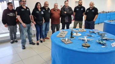 Modelistas homenajearon a la Gesta de Malvinas