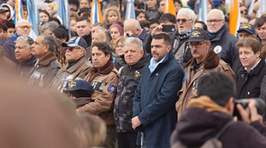 Vuoto valoró la labor de los excombatientes de Malvinas