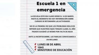 Mamás y papás reclaman por el reinicio de clases