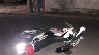 Una menor fue atropellada por una moto