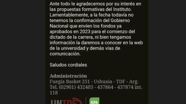 Peligra el ingreso a la carrera de Ingeniería en Agroecología
