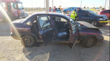Choque en cadena con tres hospitalizados