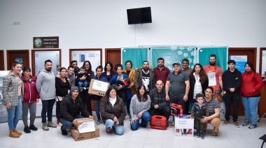 El Municipio de Tolhuin entregó herramientas a emprendedores de la ciudad