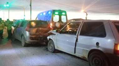Tercer triple choque en la semana con menores hospitalizados