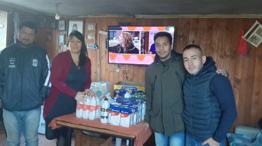 Empleados estatales concretaron donación a comedores