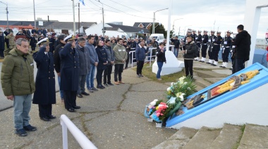 En Río Grande recordaron a los fallecidos del Belgrano
