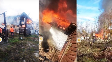 Incendio consumió una vivienda en Altos de la Montaña