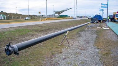 Comenzó la obra de desviación del gasoducto