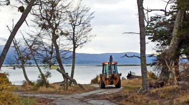 Trabajos de mantenimiento en la Ruta 119 y en la Ruta J