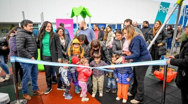 Inauguraron plaza amigable del centro de desarrollo infantil “Jorge H. Brito”