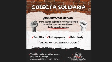 Campaña para ayudar a comedor comunitario de Ushuaia