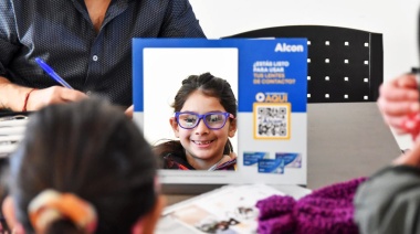 Alrededor de 100 niños fueron atendidos en la jornada de Salud Visual
