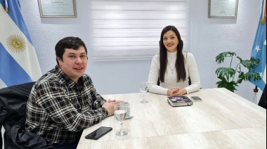 Guadalupe Zamora recibió al concejal de Puerto Porvenir Carlos “Cuco” Soto