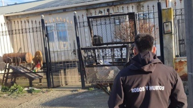 Recuperaron auto robado que estaba siendo desarmado