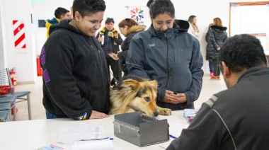 350 intervenciones en la jornada de vacunación antirrábica y chipeo