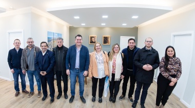 Martín Pérez y las cámaras de comercio de Río Grande y Ushuaia profundizan vínculos