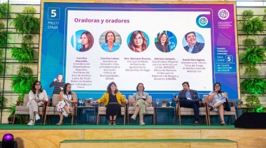 Tolhuin tuvo su lugar en el Congreso Mundial de ICLEI