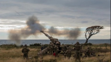Militares chilenos realizan adiestramiento en la frontera argentina