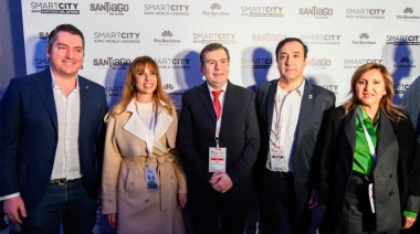 Martín Pérez participa de la Expo Smart City 2024 y fue recibido por el gobernador Zamora