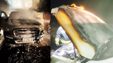 Se incendió un vehículo en la Ruta 3