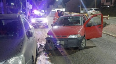 Joven conductor alcoholizado embistió rodado estacionado