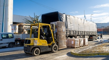 Arribó a la provincia equipamiento para la modernización del centro de distribución de energía Torelli en Ushuaia