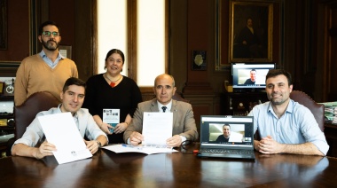 Firmaron un convenio marco de colaboración y cooperación
