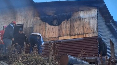 Incendio a raíz del desperfecto en un calefón generó alarma
