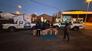 Interceptaron camioneta con contrabando de cigarrillos