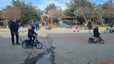 La emoción de volar en las bicis adaptadas