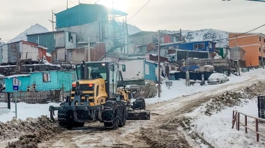 Alerta Amarilla por nevadas intensas y vientos