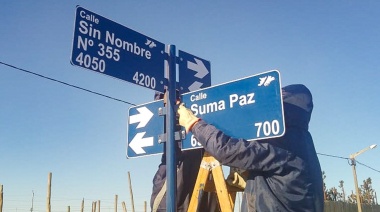 El Municipio de Río Grande avanza con el plan de señalización vial en la ciudad