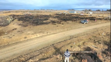 Incendio en Estancia La Fueguina fue controlado eficazmente