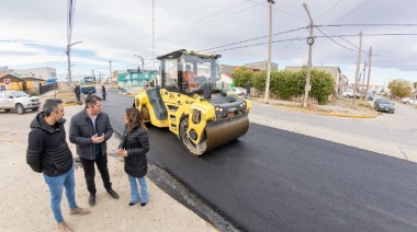 El Municipio de Río Grande reanuda con fondos propios el plan de obras viales en la ciudad