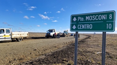 Vialidad Provincial retomó los trabajos en la Ruta 7
