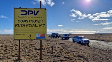 Vialidad Provincial retomó los trabajos en la Ruta 7