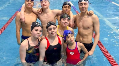 Con deportistas de toda la provincia se realizó el primer campus de natación en Río Grande