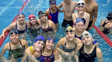 Con deportistas de toda la provincia se realizó el primer campus de natación en Río Grande
