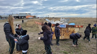 La EPEIM agradeció el masivo acompañamiento en la limpieza de playa