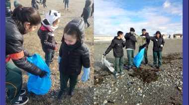 La EPEIM agradeció el masivo acompañamiento en la limpieza de playa