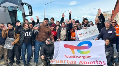 Alumnos de ingeniería de la UTN visitaron la planta de Total Austral