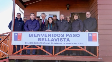 Autoridades binacionales dejaron inaugurada la apertura 2024 del Paso Bellavista en Tierra del Fuego